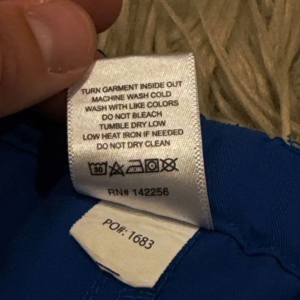 Figs scrub pants size large blue 1683
